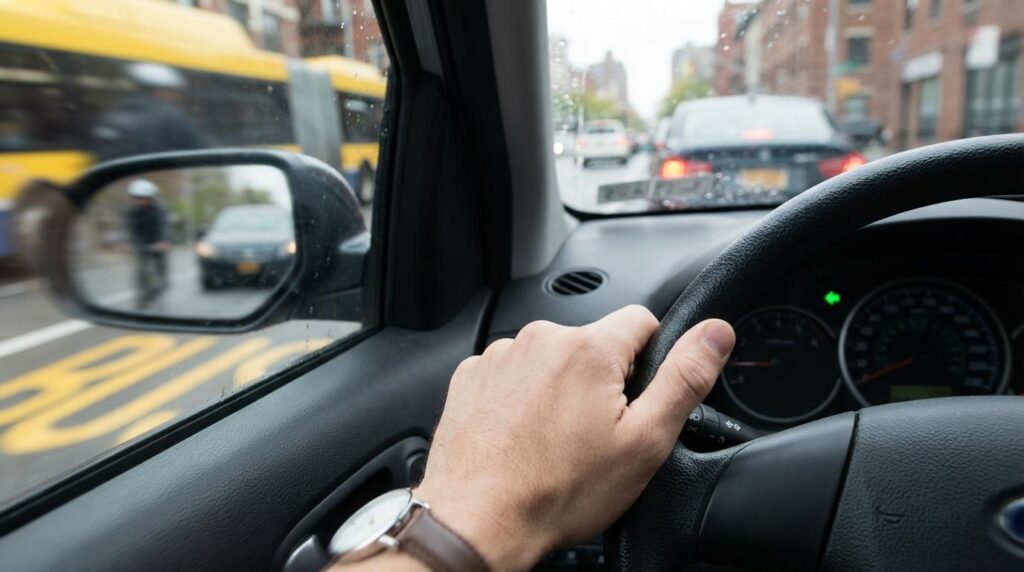 Køreteknik i bytrafik: parkering, vognbaneskift og kryds sikkert